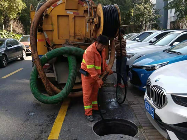 柏乡排污管道清淤