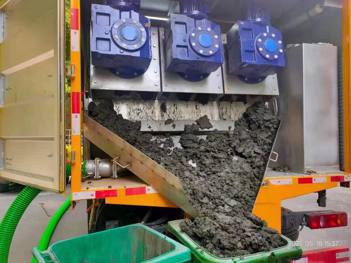 柏乡化粪池清掏城市维护站-泥浆净化干湿分离处理